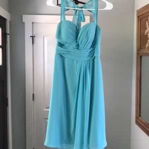 Short Chiffon bridesmaid dress